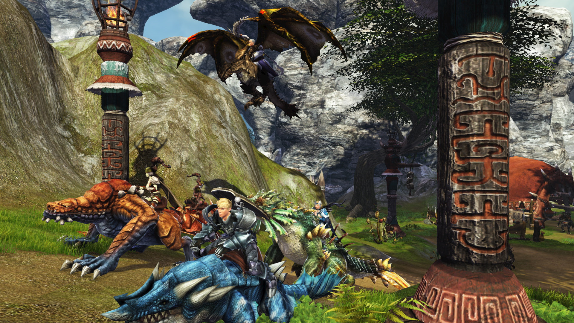 Dragonic Game Gameplay Screenshot Male Character Chaos Hero Paladin